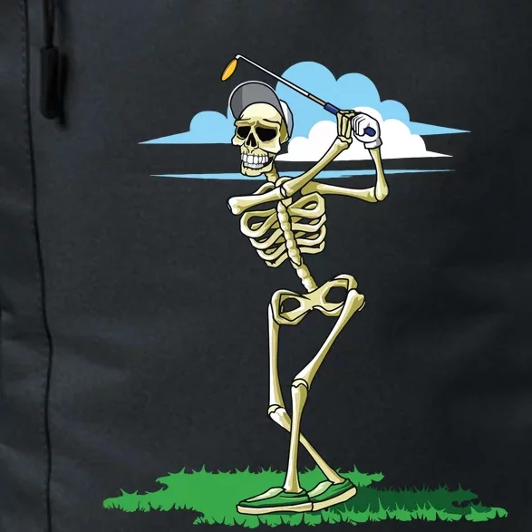 Golfing Skeleton Halloween Golf Halloween Golfer Daily Commute Backpack