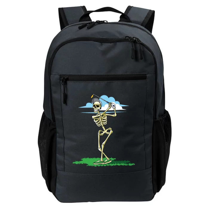 Golfing Skeleton Halloween Golf Halloween Golfer Daily Commute Backpack