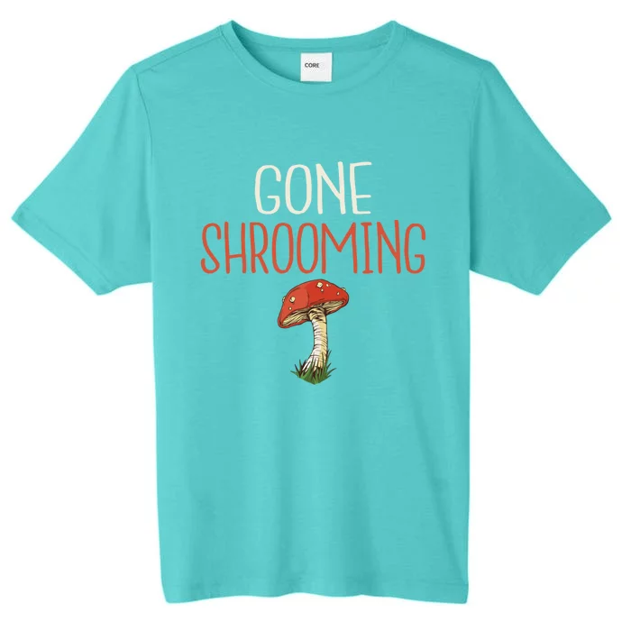 Gone Shrooming Hunting Morel Fungi Hunter Gift ChromaSoft Performance T-Shirt