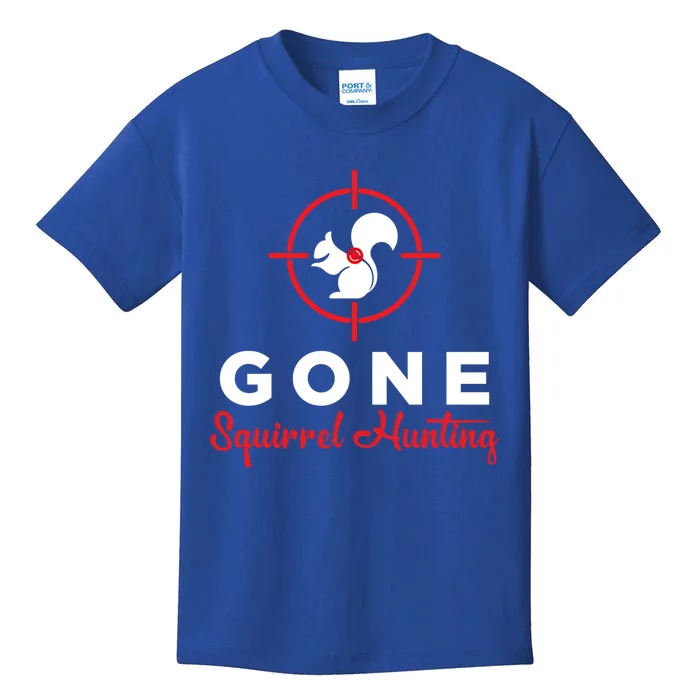 Gone Squirrel Hunting Hunter Gift Kids T-Shirt