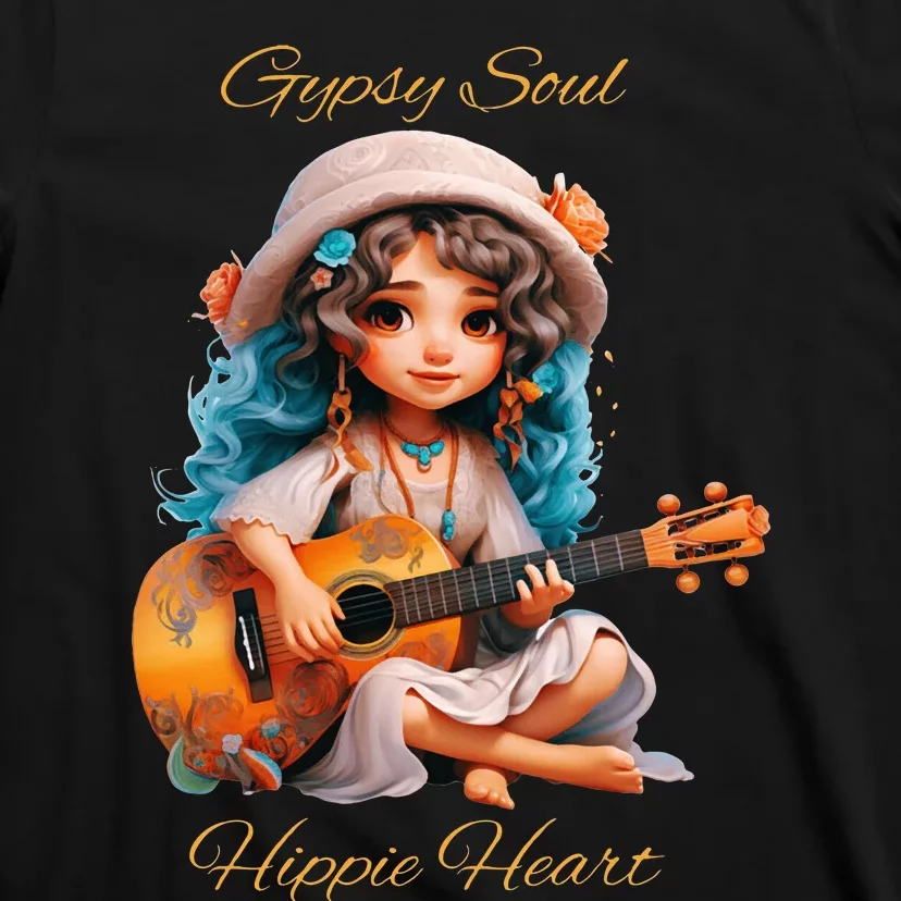 Gypsy Soul Hippie Heart T-Shirt