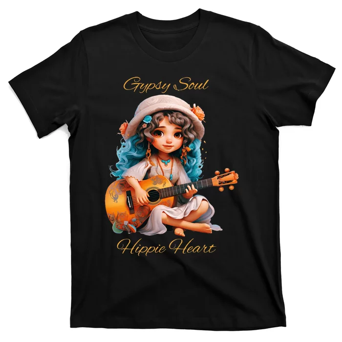 Gypsy Soul Hippie Heart T-Shirt