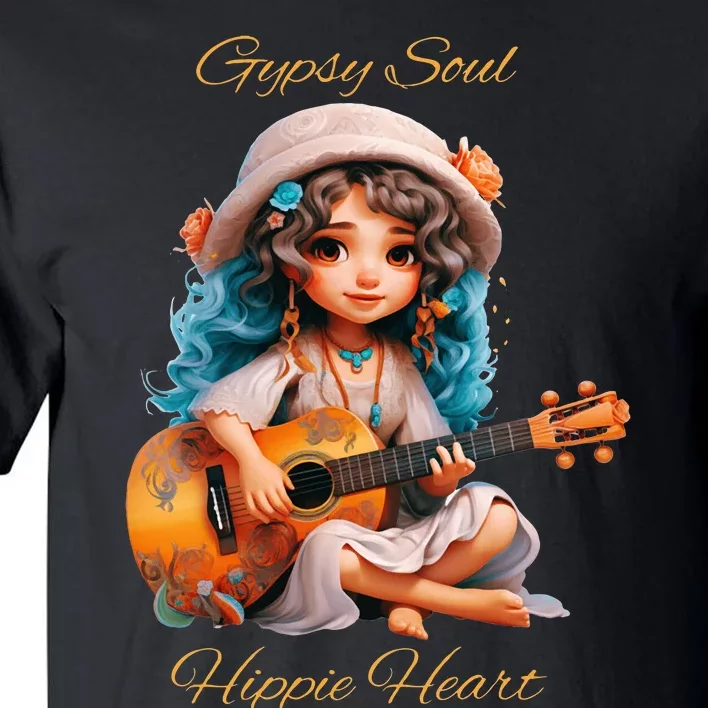 Gypsy Soul Hippie Heart Tall T-Shirt