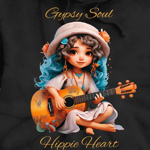 Gypsy Soul Hippie Heart Tie Dye Hoodie