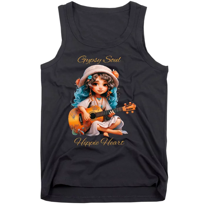 Gypsy Soul Hippie Heart Tank Top