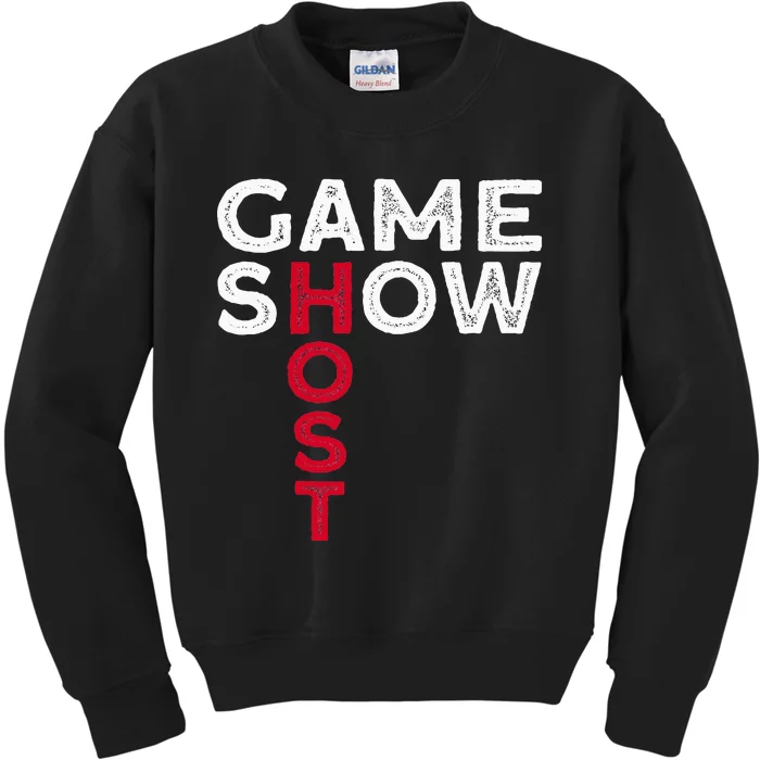 Game Show Host Kids Sweatshirt