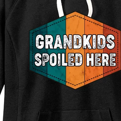 Grandkids Spoiled Here Women's Fleece Hoodie