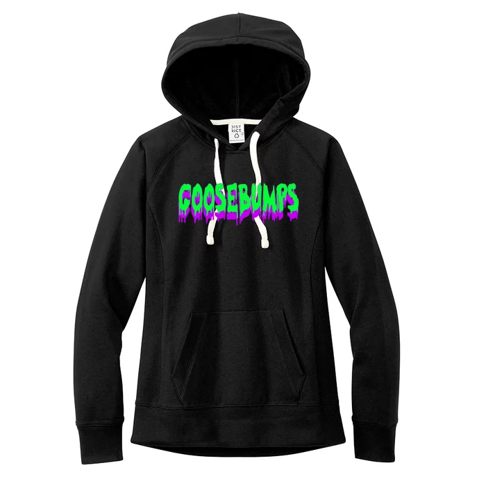 Goosebumps Spooky Halloween Women's Fleece Hoodie