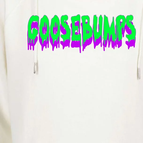 Goosebumps Spooky Halloween Womens Funnel Neck Pullover Hood