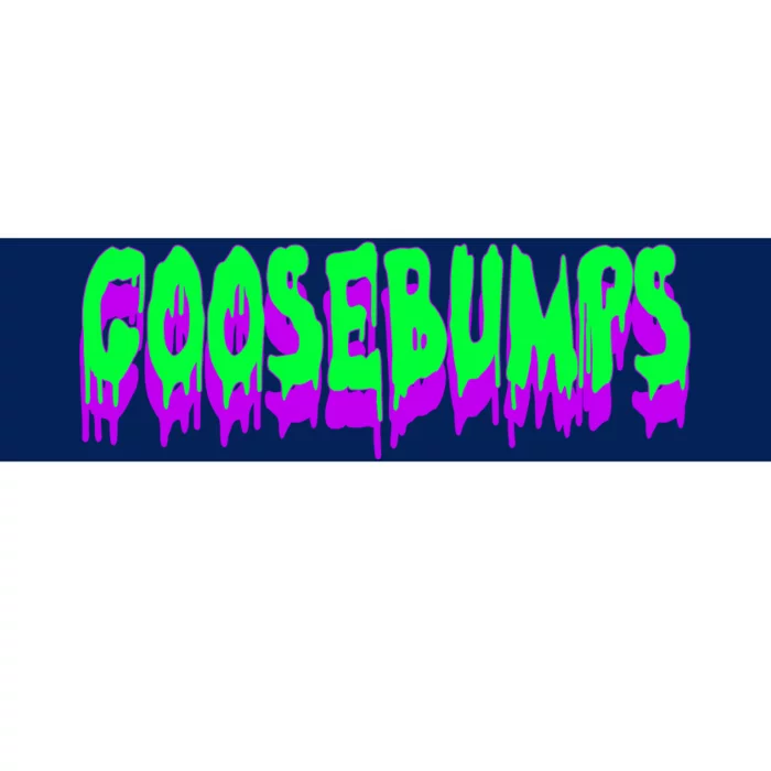 Goosebumps Spooky Halloween Bumper Sticker