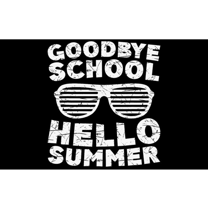 Goodbye School Hello Summer Students Teachers Bumper Sticker