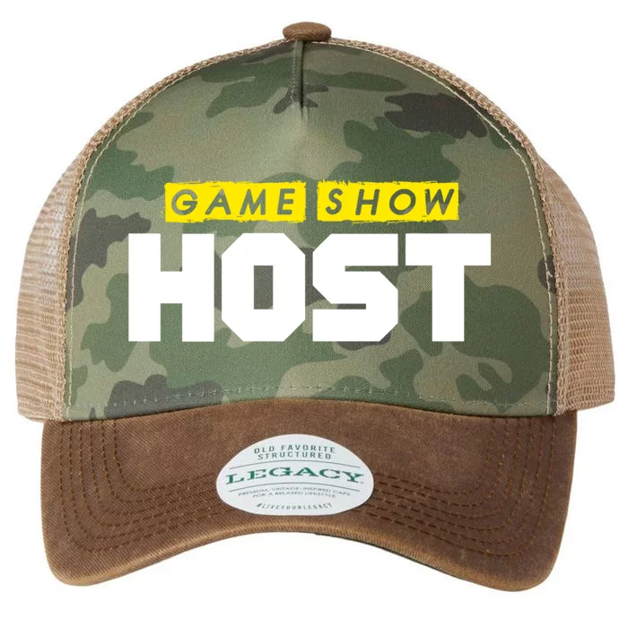 Game Show Host Quiz Games Trivia Night Gift Legacy Tie Dye Trucker Hat