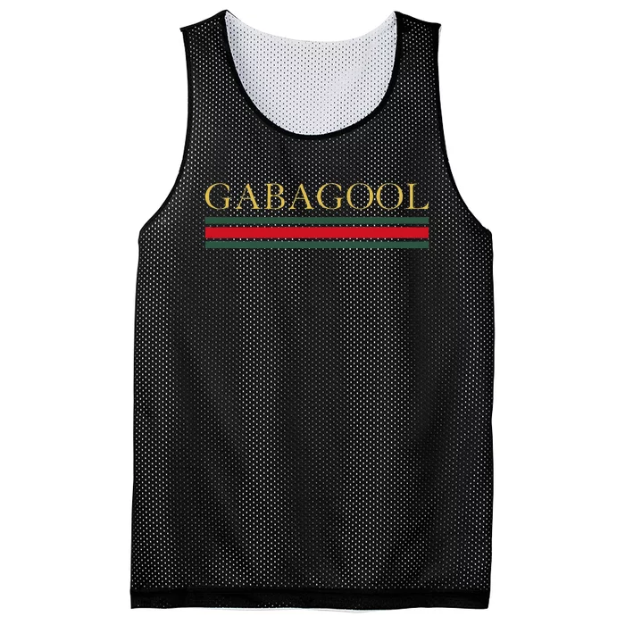 Gabagool Satirical Italian Slang Mesh Reversible Basketball Jersey Tank