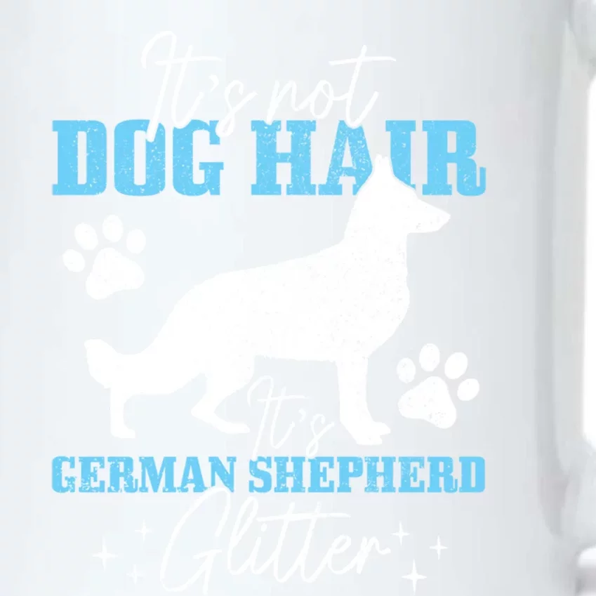 Ger Shepherd It's Not Dog Hair Ger Shepherd Glitter Gift Black Color Changing Mug