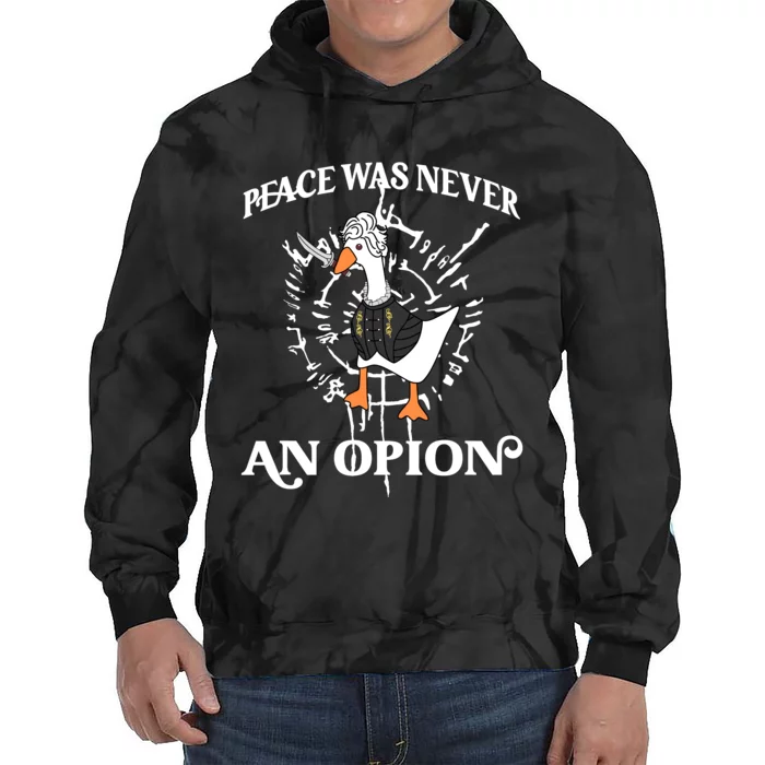 Goose Astarion Peace was an Never Option Tie Dye Hoodie