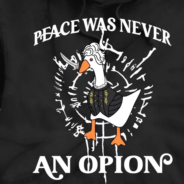 Goose Astarion Peace was an Never Option Tie Dye Hoodie