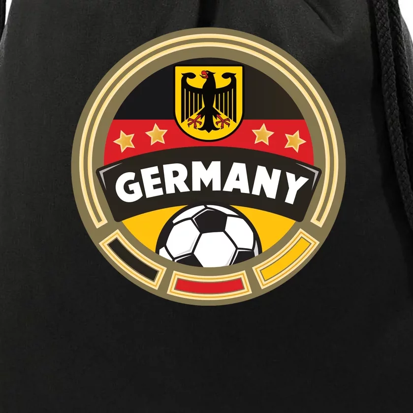 Germany Soccer Jersey German Soccer Team Logo Drawstring Bag