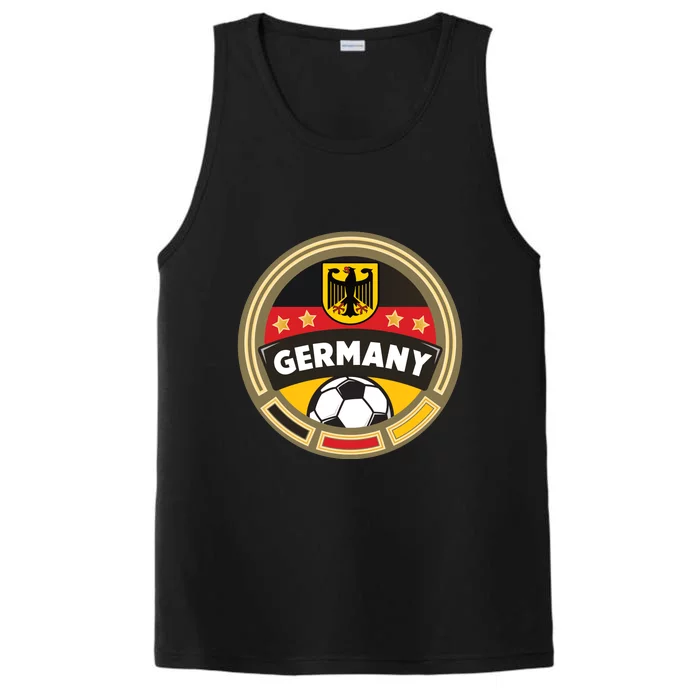 Germany Soccer Jersey German Soccer Team Logo Performance Tank