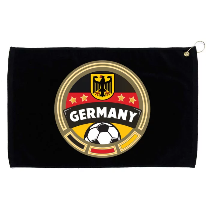 Germany Soccer Jersey German Soccer Team Logo Grommeted Golf Towel