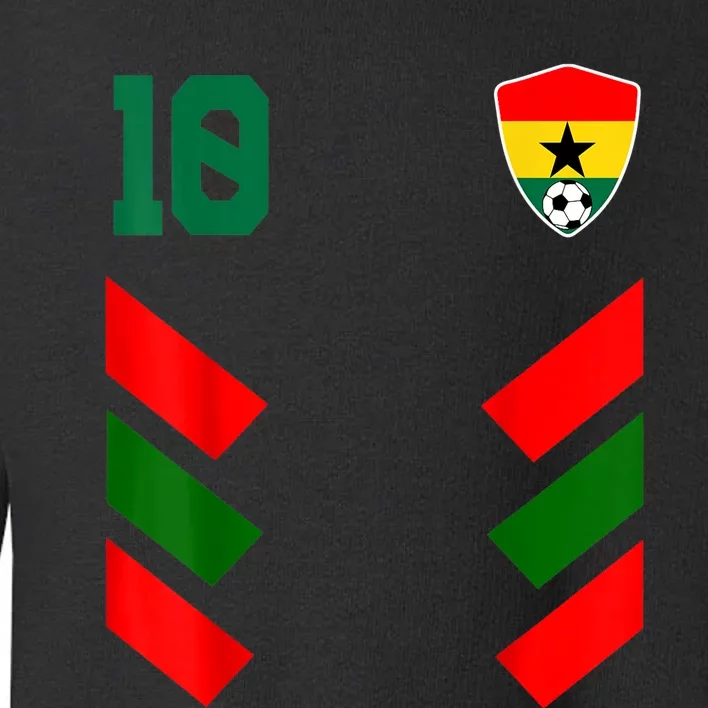 Ghana Soccer Jersey Ghanaian Football Shirt Flag Toddler Sweatshirt