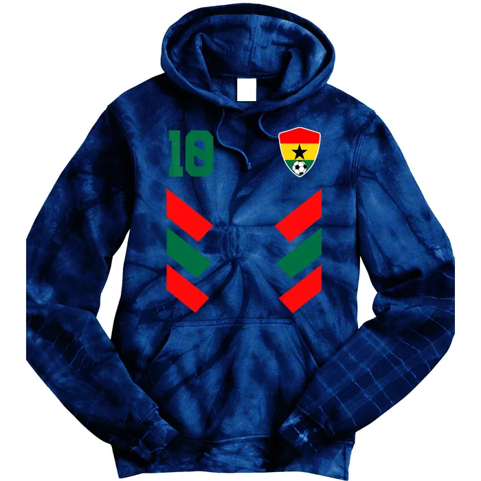 Ghana Soccer Jersey Ghanaian Football Shirt Flag Tie Dye Hoodie