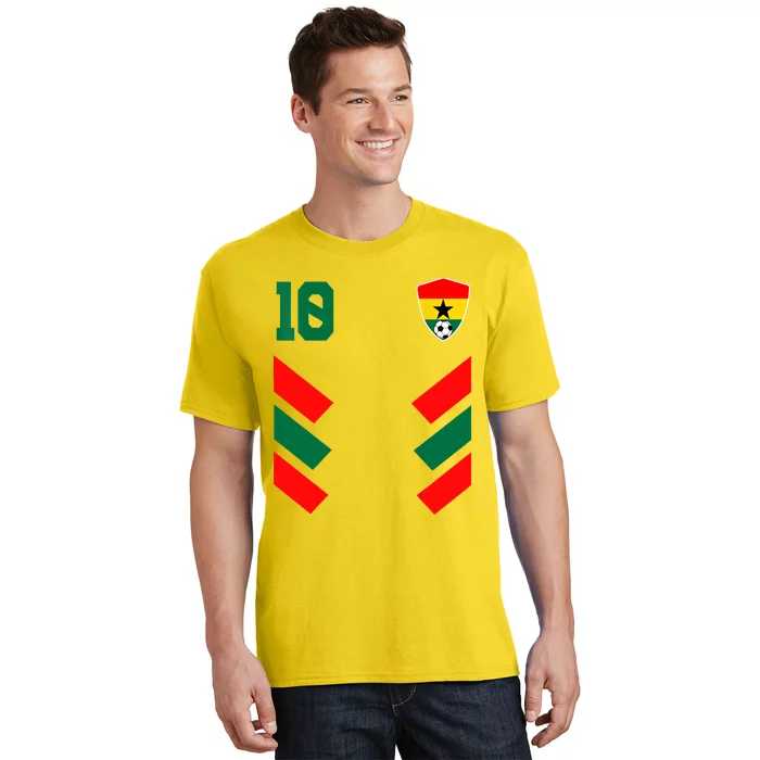 Ghana Soccer Jersey Ghanaian Football Shirt Flag T-Shirt