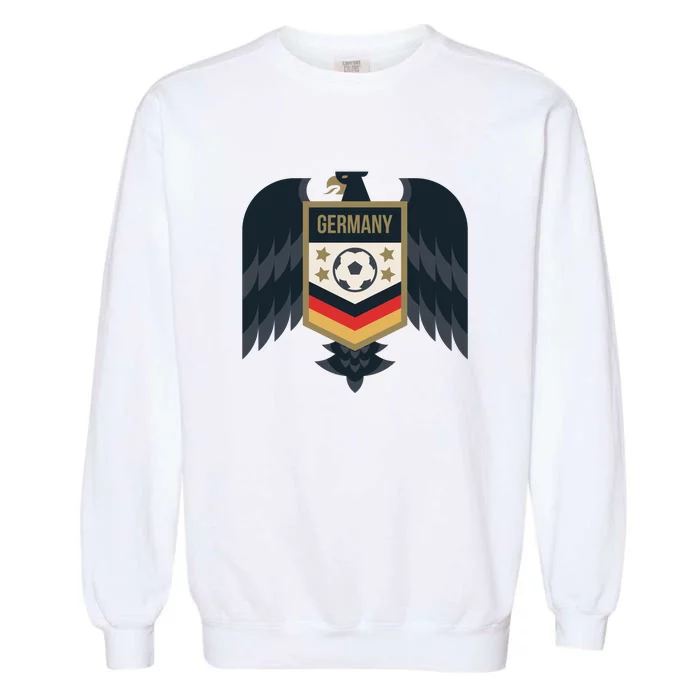 Germany Soccer Jersey German Soccer Team Eagle Garment-Dyed Sweatshirt