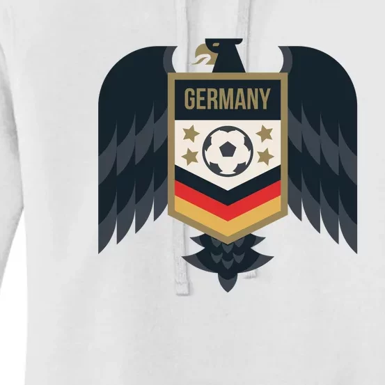 Germany Soccer Jersey German Soccer Team Eagle Women's Pullover Hoodie