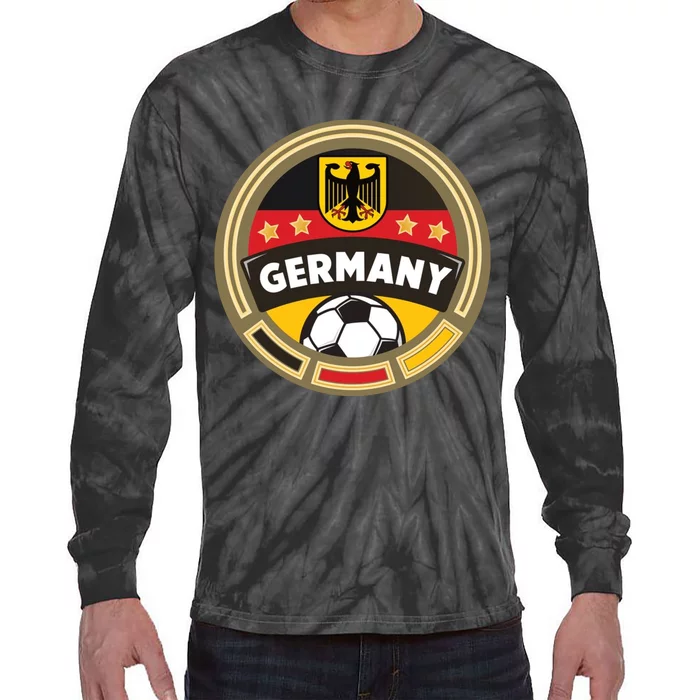 Germany Soccer Jersey German Soccer Team Tie-Dye Long Sleeve Shirt