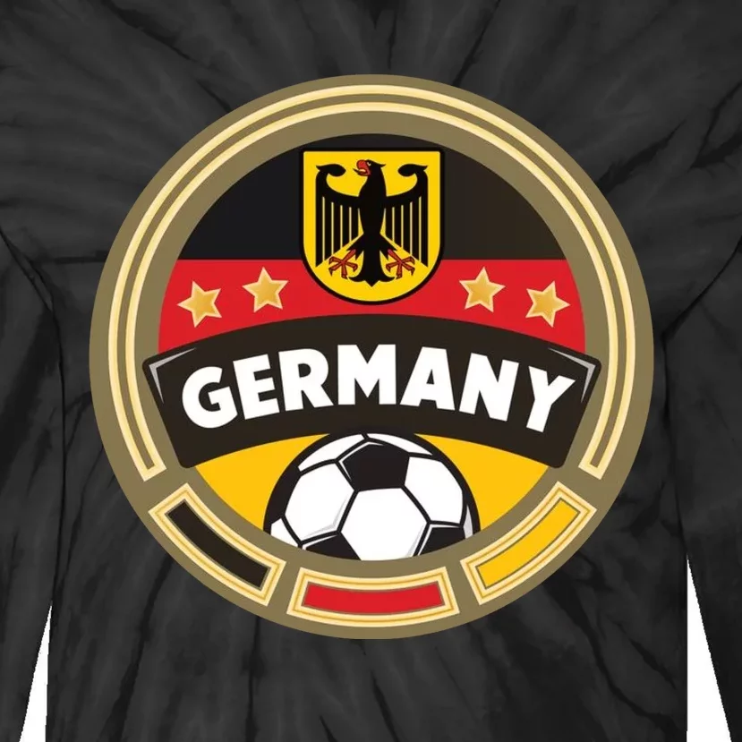 Germany Soccer Jersey German Soccer Team Tie-Dye Long Sleeve Shirt