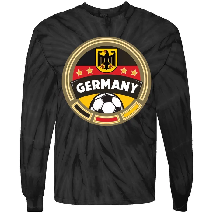 Germany Soccer Jersey German Soccer Team Tie-Dye Long Sleeve Shirt