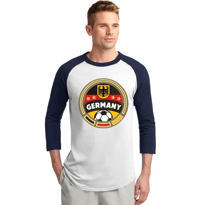 Germany Soccer Jersey German Soccer Team Baseball Sleeve Shirt