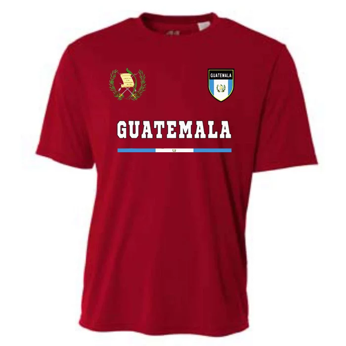 Guatemala Sportsoccer Jersey Flag Football Cooling Performance Crew T-Shirt