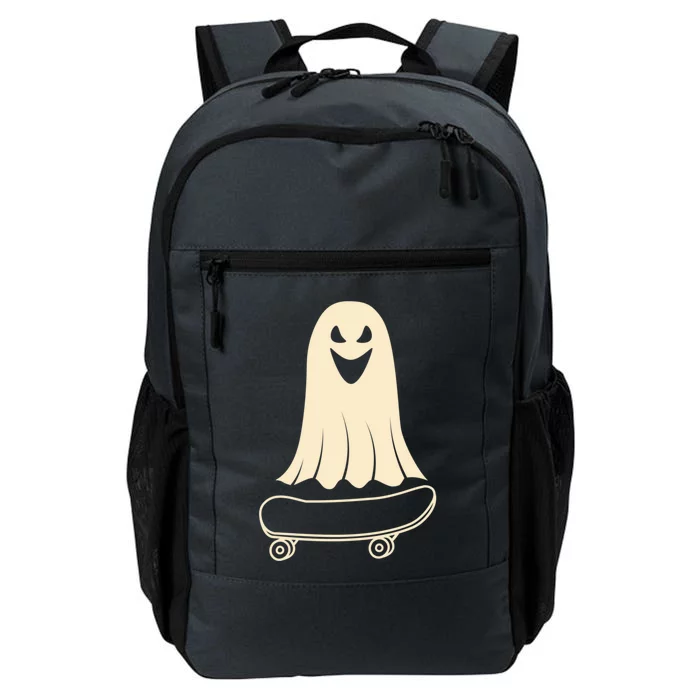 Ghost Skateboard Lazy Halloween Costume Funny Skateboarding Meaningful Gift Daily Commute Backpack