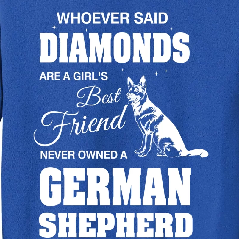 Ger Shepherd Ladies Gift Tall Sweatshirt