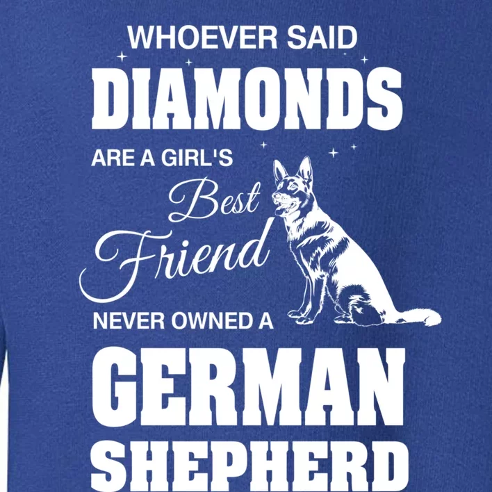 Ger Shepherd Ladies Gift Toddler Sweatshirt