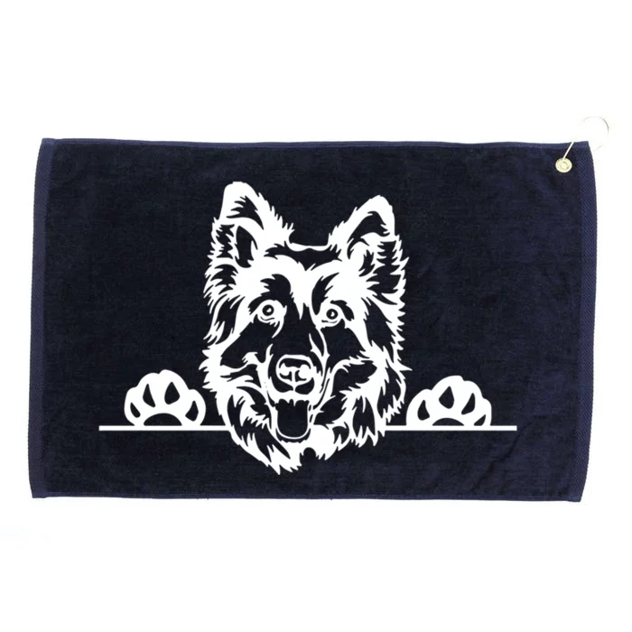 Ger Shepherd Love Dogs Dog Mom Dog Lover Rescue Dog Mom Gift Grommeted Golf Towel