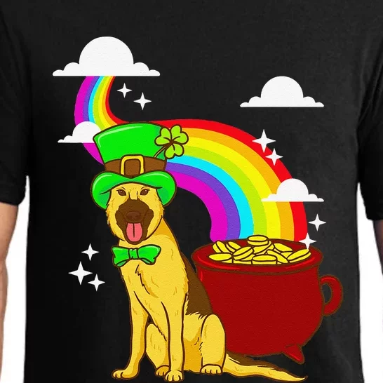 German Shepherd Leprechaun! Funny St Paddy's Day Pajama Set