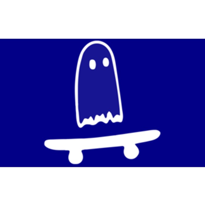 Ghost Skateboard Lazy Halloween Costume Funny Skateboarding Cute Gift Bumper Sticker