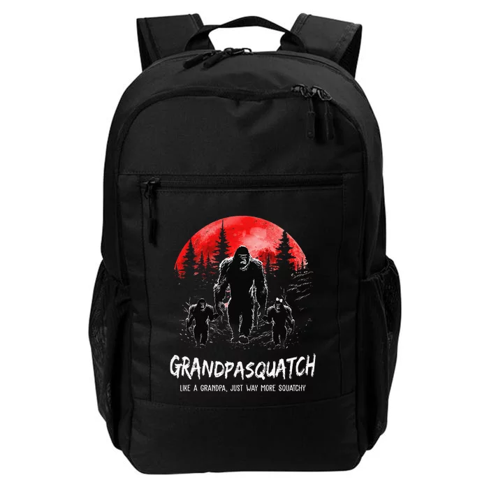 Grandpa Squatch Like A Grandpa Just Way More Squatchy Funny Daily Commute Backpack