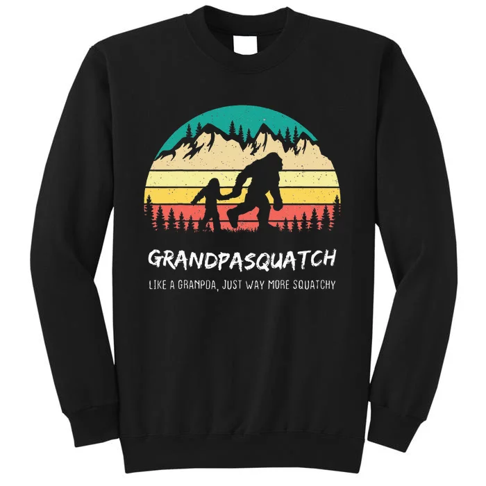 Grandpa Squatch Like A Grandpa Just Way More Squatchy Sweatshirt