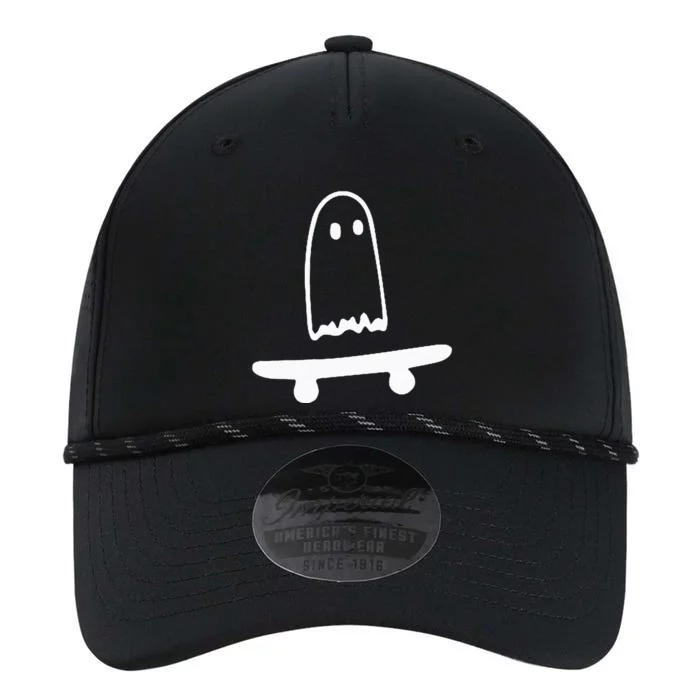 Ghost Skateboard Lazy Halloween Costume Funny Skateboarding Performance The Dyno Cap