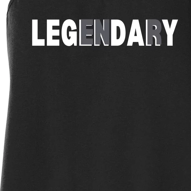 Gym Squad Leg Day  Legendary Workout Women's Racerback Tank