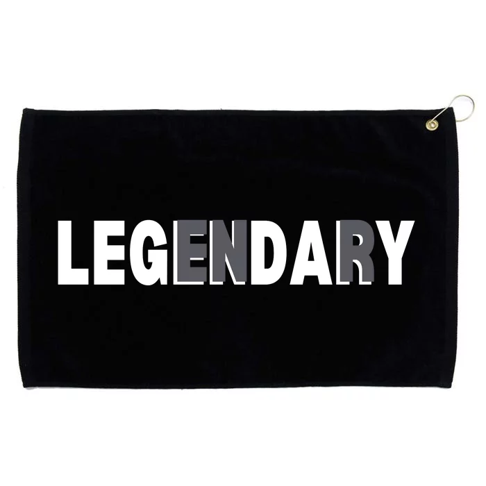 Gym Squad Leg Day  Legendary Workout Grommeted Golf Towel