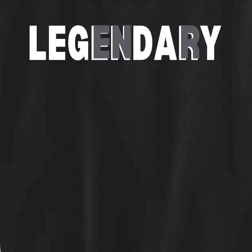 Gym Squad Leg Day  Legendary Workout Kids Sweatshirt