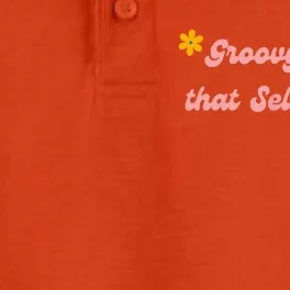 Groovy Self Love Dry Zone Grid Performance Polo