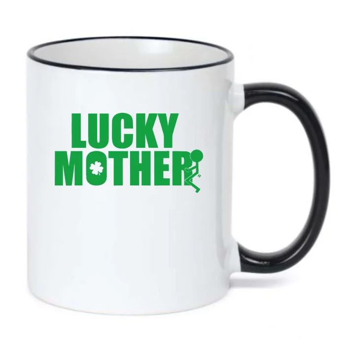 Grunt Style Lucky Mother Black Color Changing Mug