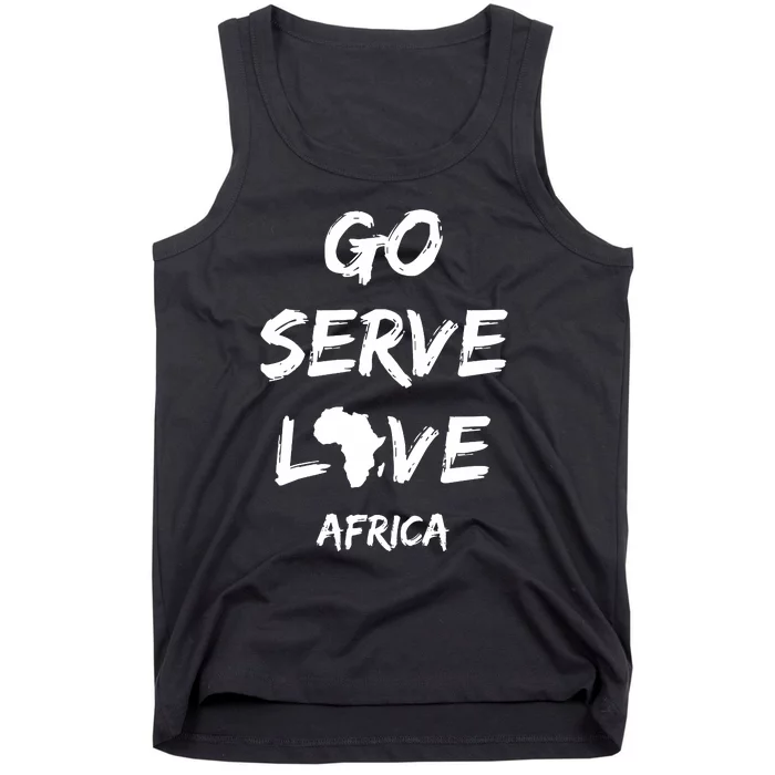 Go Serve Love Africa Mission Trip Christian Travel Tank Top