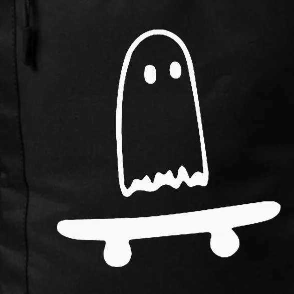 Ghost Skateboard Lazy Halloween Costume Daily Commute Backpack