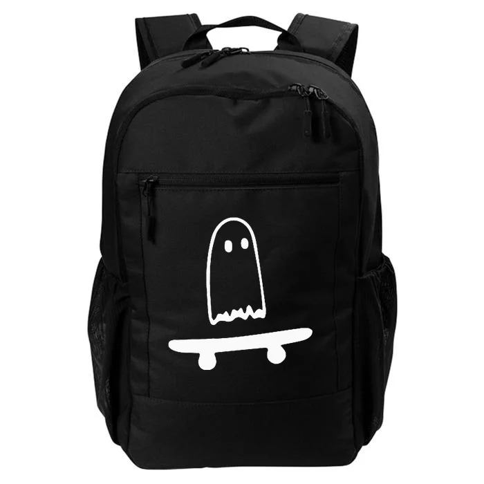 Ghost Skateboard Lazy Halloween Costume Daily Commute Backpack